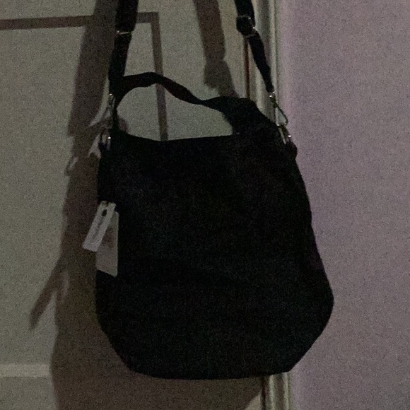 Lesportsac Black Convertible Bucket Bag - Picture 2 of 3
